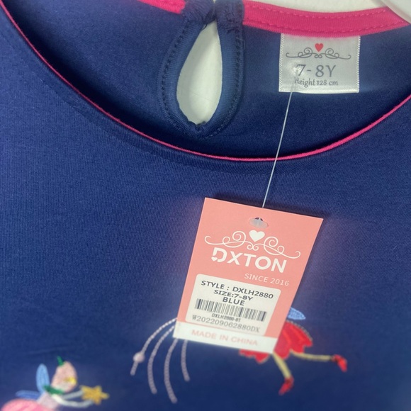 DXTON Blue Fairy Dress for Kids - Picture 6 of 7